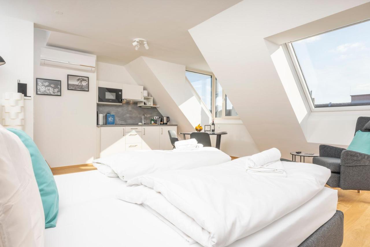Rooftop Apartments Mit Grosser Terrasse 비엔나 외부 사진