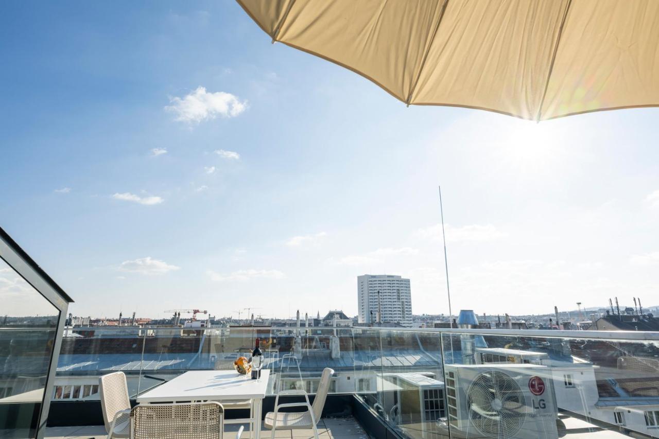 Rooftop Apartments Mit Grosser Terrasse 비엔나 외부 사진
