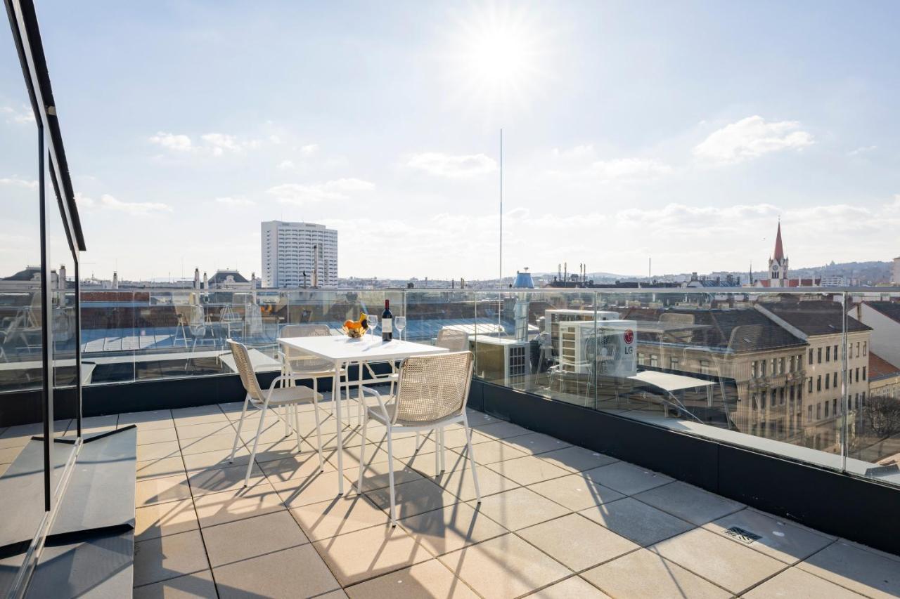 Rooftop Apartments Mit Grosser Terrasse 비엔나 외부 사진