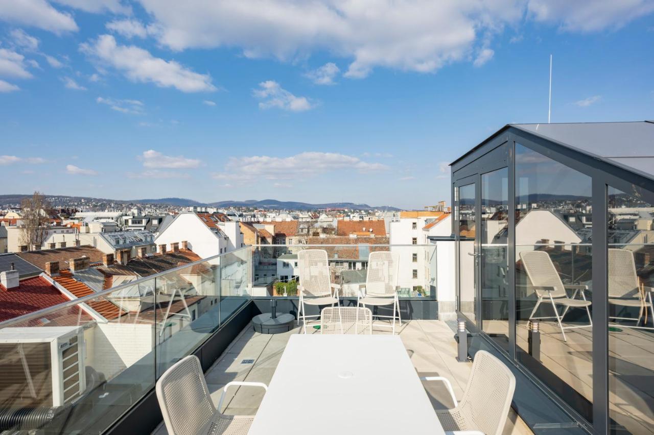 Rooftop Apartments Mit Grosser Terrasse 비엔나 외부 사진