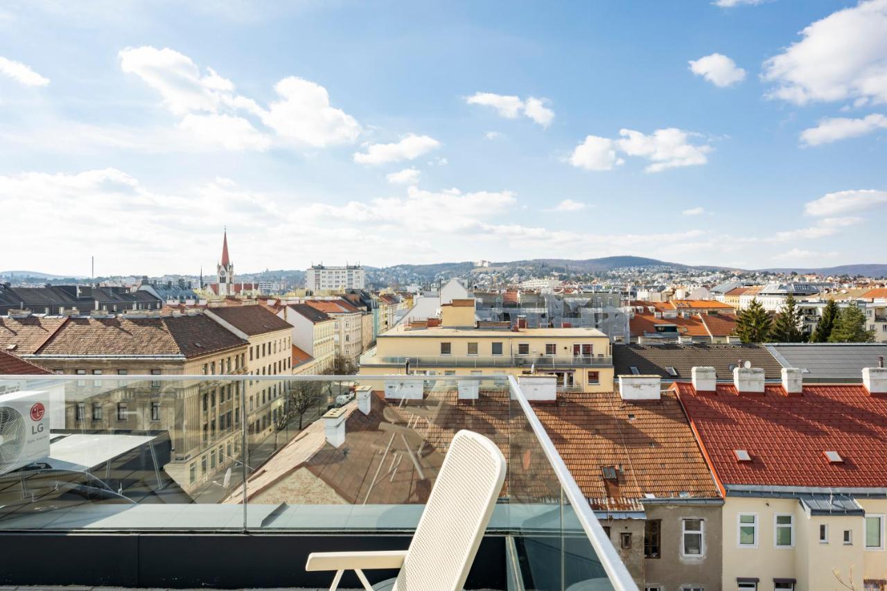 Rooftop Apartments Mit Grosser Terrasse 비엔나 외부 사진